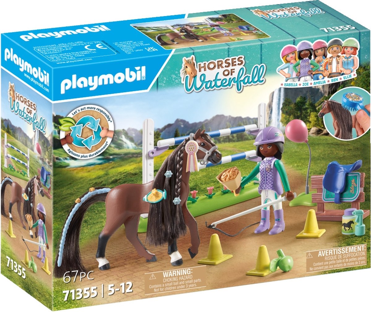 Playmobil -Pferde oder Wasserfall Zoe und Blaze Play Set 71355