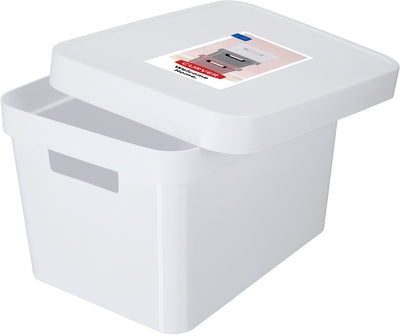Curver Infinity - Aufbewahrungsbox - Aufbewahrungsbox - Korb mit Deckel 1,7l - Weiß