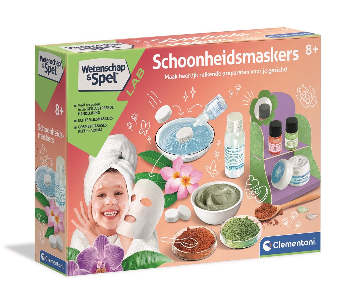 Clementoni Science Play Face Masken machen