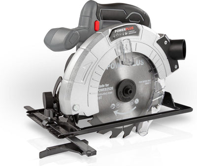 Powerplus Akku-Kreissäge Poweb2520 – 18-V-Werkzeug, ø165 mm – ohne Akku und Ladegerät – mit 1 Zubehörteil.