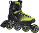 Tempish Wox 84 Inline-Skates für Erwachsene – 4 x 84 mm Rollen – Fitness-Inline-Skates – Schwarz Grün – Größe 43