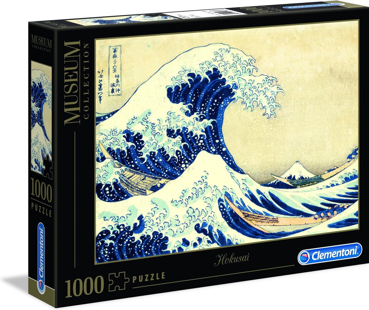 Clementoni Jigsaw Puzzle Hokai Die große Welle, 1000st.