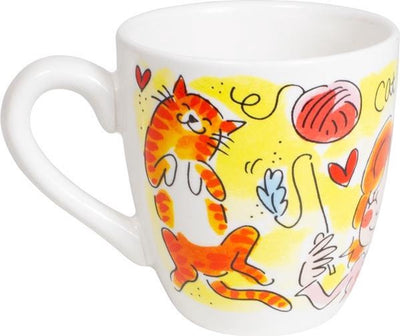 Blond Amsterdam Tasse Katzenliebhaber