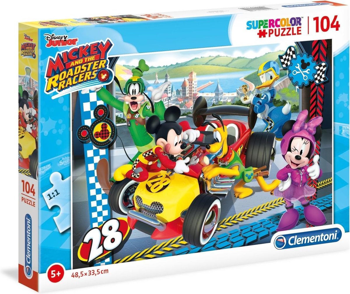 Clementoni Puzzle Disney Mickey Mouse Junior 104 Teile
