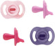 Tommee Tippee ultraleichter Schnuller mit festem Sitz – 18–36 Monate – 4er-Set – einteiliger Silikon-Schnuller – Pink Multi
