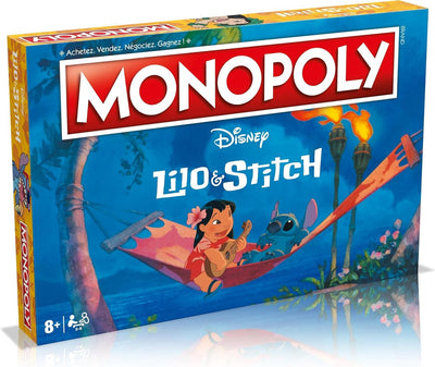 Gewinnzüge – Monopoly Lilo Stitch – Brettspiel – 2–6 Spieler