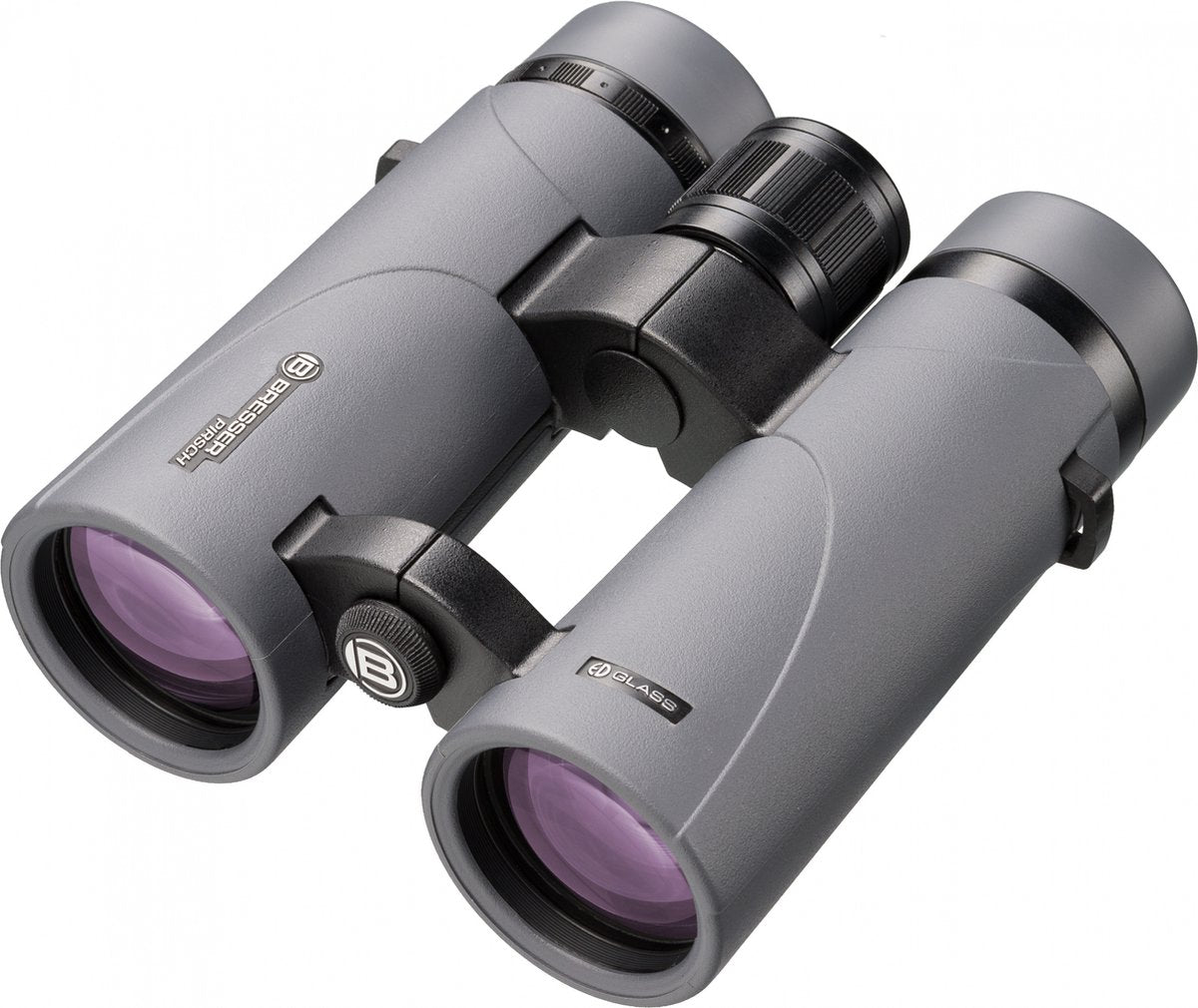 Pirsch ED 10x42 Fernglas mit Phasenvergütung grau