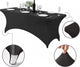 Greenblue elastische Tischdecke Catering-Tischdecke schwarz, 180 x 75 x 75 cm, Spandex, GB372