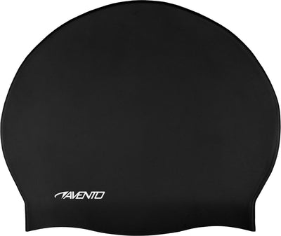Avento Anti-Rutsch-Badekappe – Erwachsene – Schwarz – Silikon