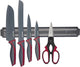 Westmark magnetischer Messerhalter – hochwertiger magnetischer Halter, um Küchenmesser sicher an Ort und Stelle zu halten – ABS, BPA-frei