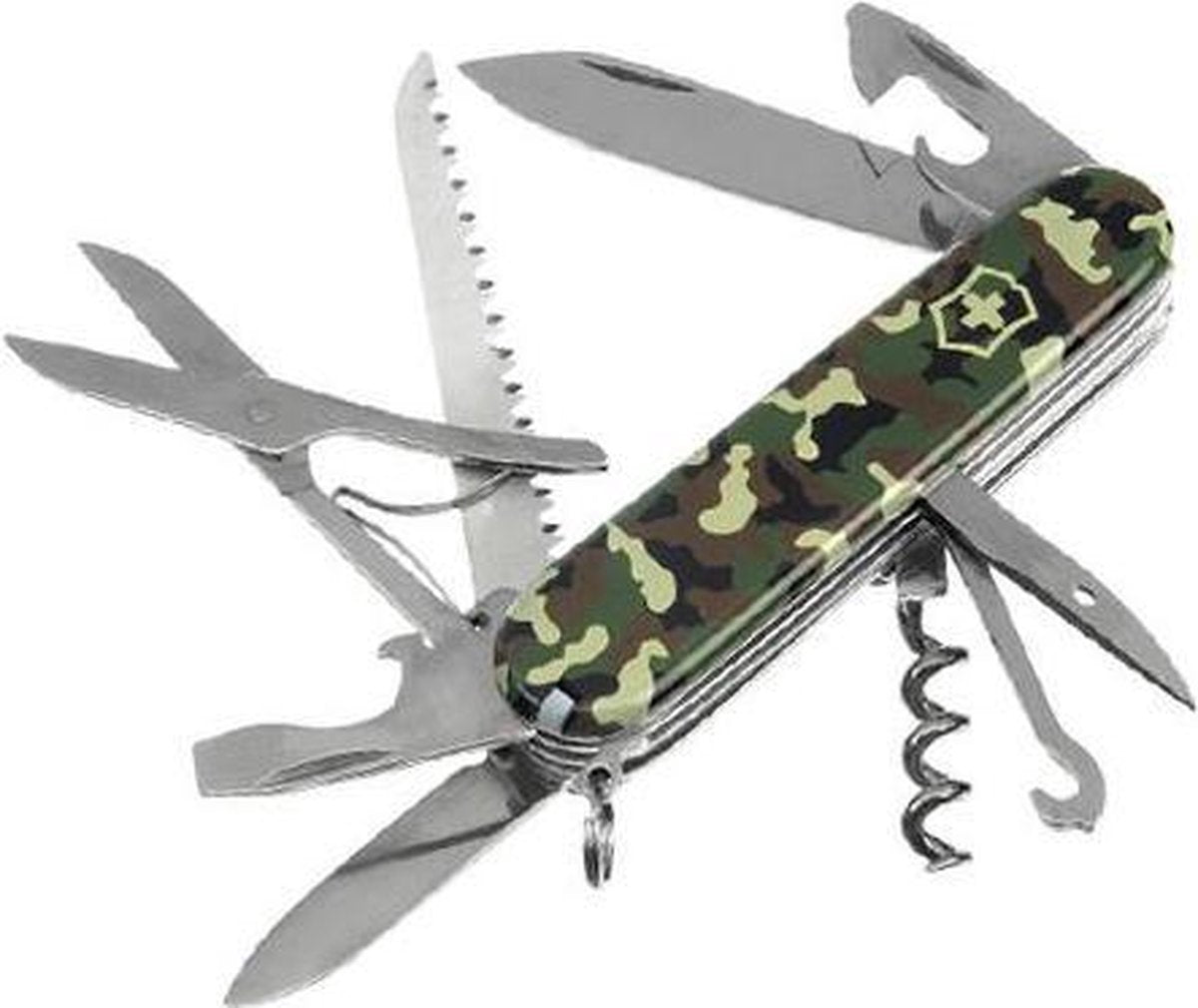 Victorinox Huntsman - Taschenmesser - 15 Funktionen - Tarnung