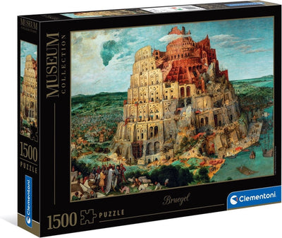Clementoni – Puzzle – 1500 Teile – Museum Babel Tower – Puzzle für Erwachsene