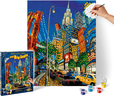 Schipper Malen nach Zahlen – The Big Apple – basierend auf Miguel Freitas – Hobbypaket