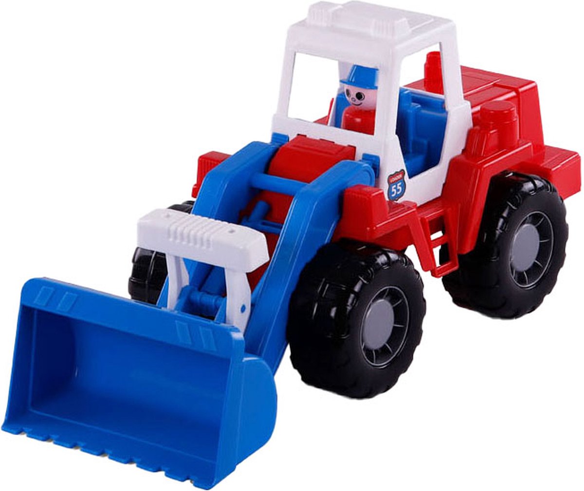 Cavallino Toys Cavallino Bagger mit Spielfigur