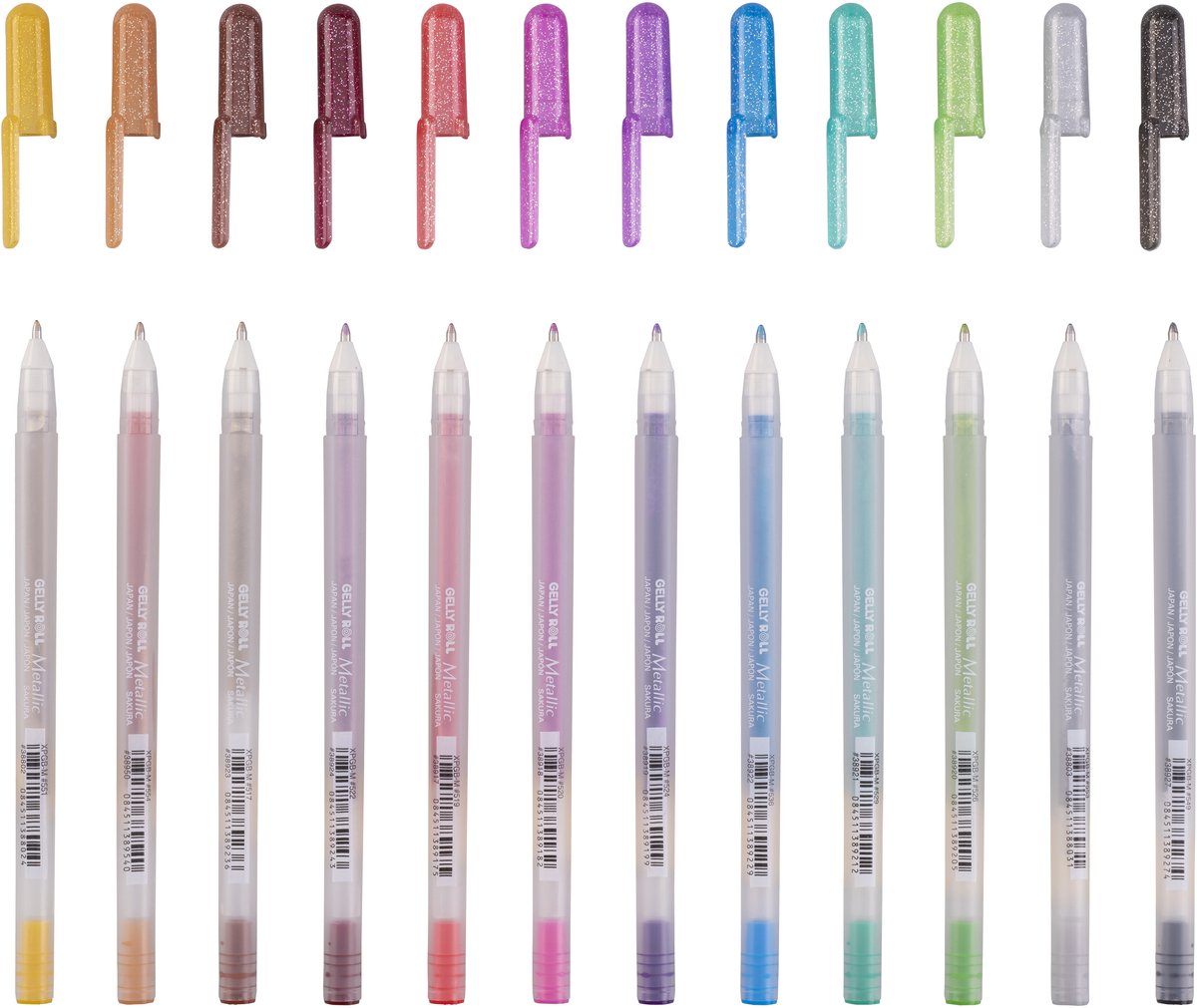 Sakura Gelly rollt Metallic, 12st.