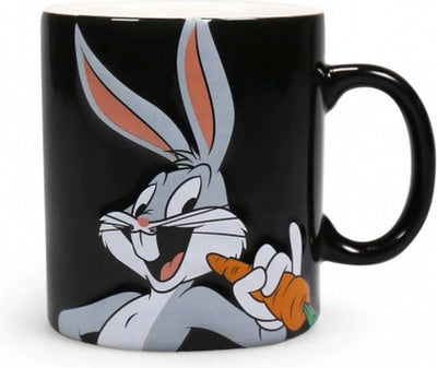 Half Moon Bay Looney Tunes – Bugs Bunny – Tasse – schwarz – 400 ml