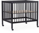 Childhome Park 97 Box mit Rädern – Holz – 0 bis 36 m – schwarz – 98 x 78 x 82 cm
