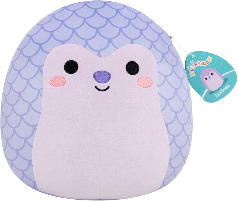 Jazwares Squishmallows Kuscheltier Plüsch – Dorinda, das Lavendelschuppentier – 30 cm