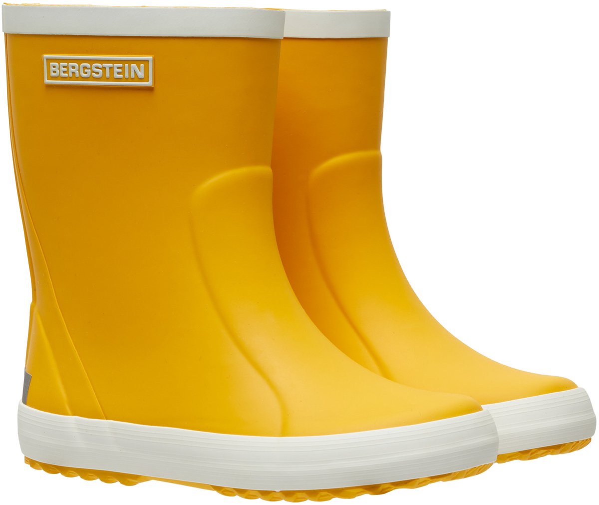 Bergstein klassische Unisex-Junior-Regenstiefel – gelb