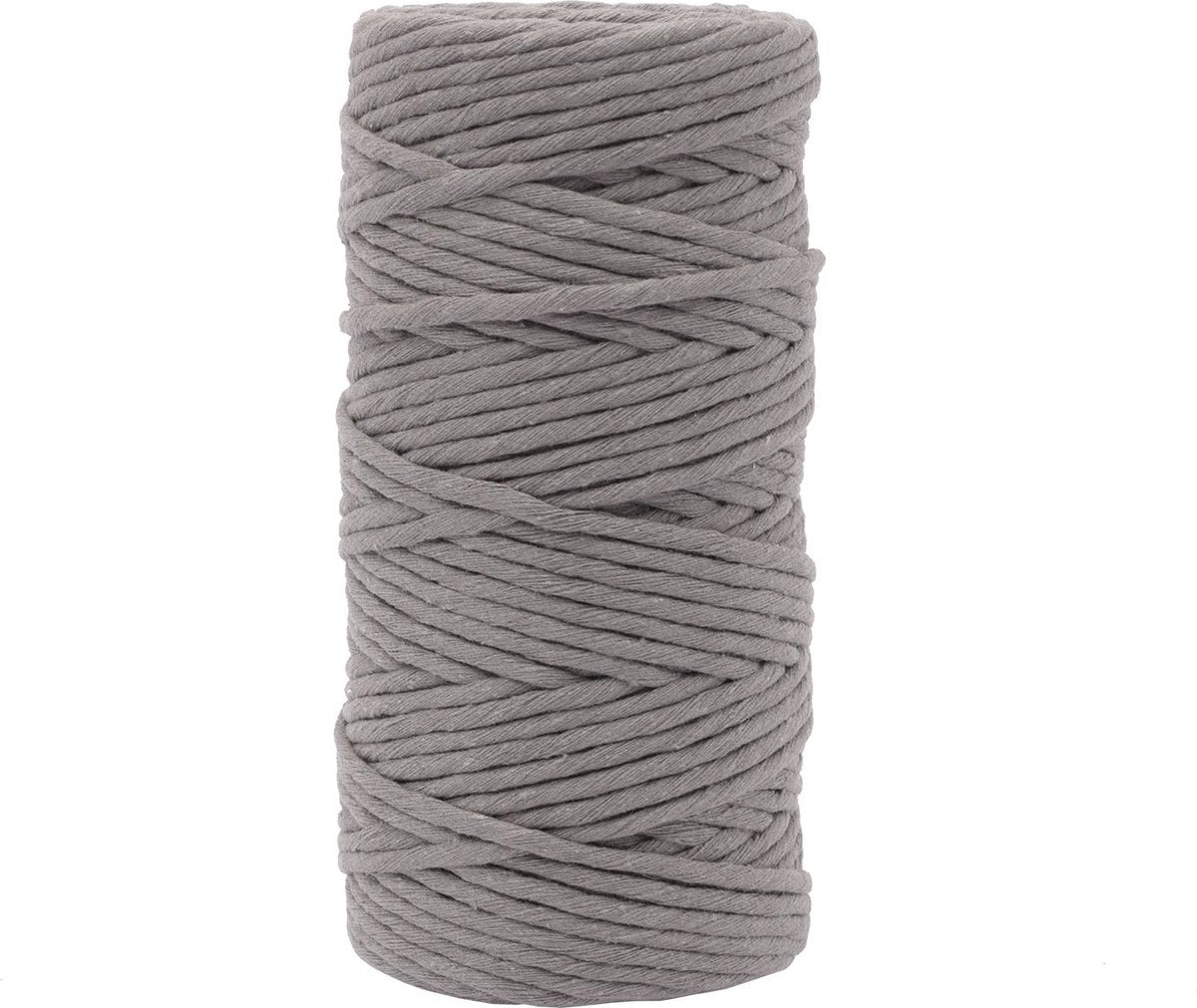 Vaessen creative • Makramee-Seil 3 mm x 100 m dunkelgrau