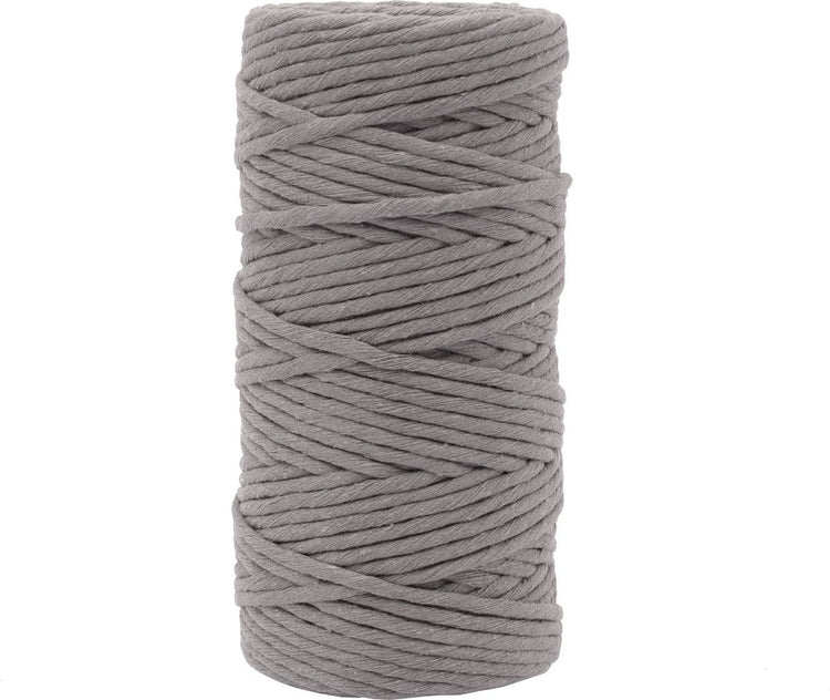 Vaessen creative • Makramee-Seil 3 mm x 100 m dunkelgrau