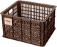 Basilikum fietslat m - mittel - 29,5 Liter - braun