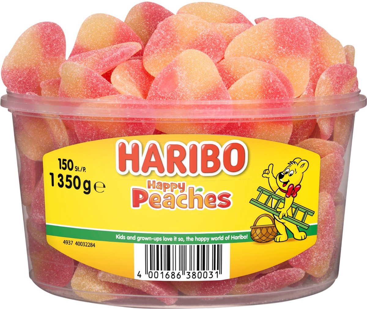 Haribo-Pfirsiche (150 Stück)