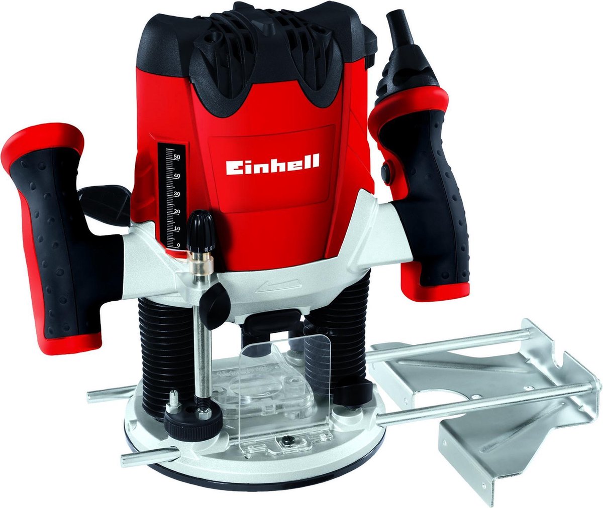 Einhell Elektro-Oberfräse Te-Ro 1255 E – 1200 W – 6 und 8 mm Spannzange – Drehzahlregelung – inkl. Zubehör