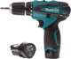 Makita df330dwe Akku-Bohrschrauber – 10,8 V – 1,3 Ah Li-Ion – inkl. 2 Batterien
