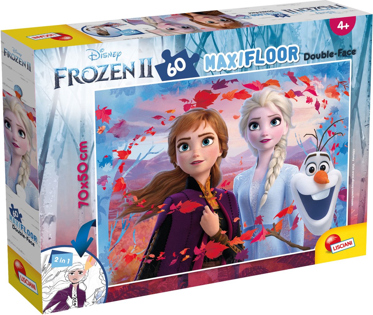 Lisciani Disney Puzzle DF Maxi Floor 60 Frozen 2