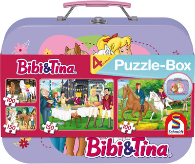 Schmidt - Puzzle - Bibi Tina, 2x100, 2x150 Teile - Bibi Tina - Kinder - ab 6 Jahren