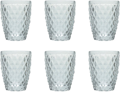 Medard de Noblat - Diamant - Glas 22 cl - transparent - 6 Stück