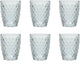 Medard de Noblat - Diamant - Glas 22 cl - transparent - 6 Stück