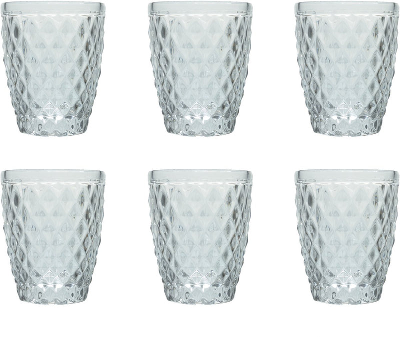 Medard de Noblat - Diamant - Glas 22 cl - transparent - 6 Stück