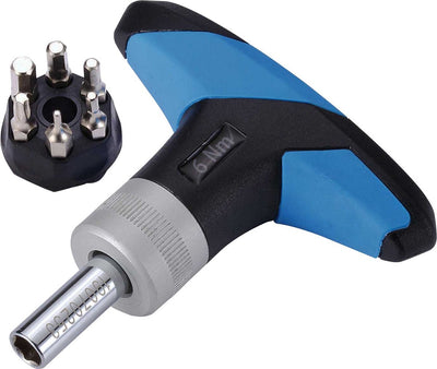 BBB Cycling 6 nm Drehmomentschlüssel – Drehmomentschlüssel mit 5 Inbusschlüsseln und 1 Torx – Torquefix – BTL-119