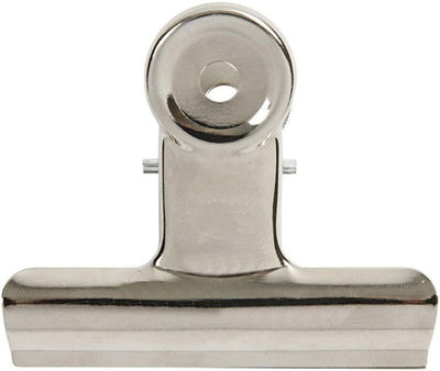 Creativ Company Metallklammer, B: 7,5 cm, silber, 6 Stück 1 Box