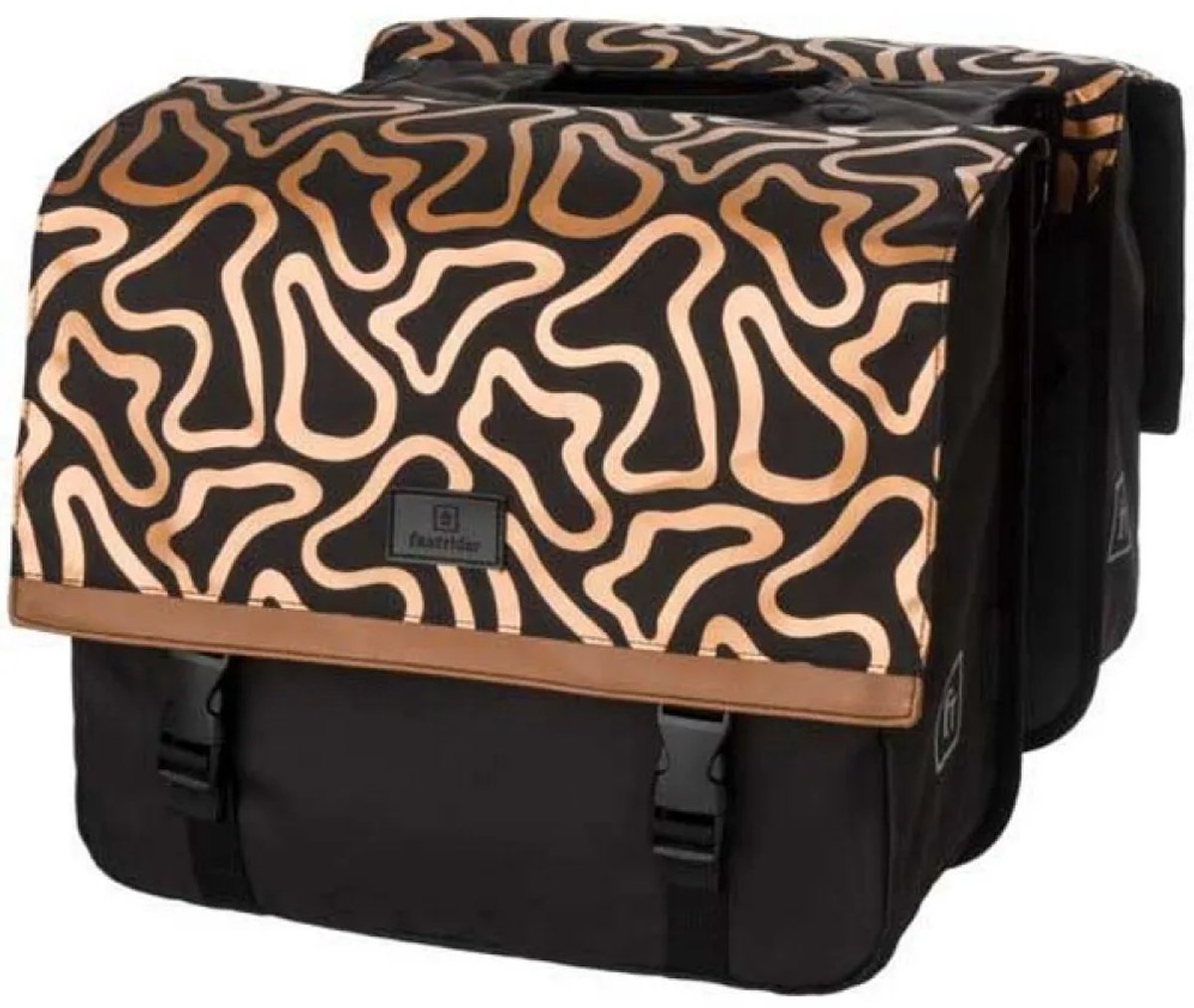 Fastrider Nara Doppel-Fahrradtasche Trend Groove