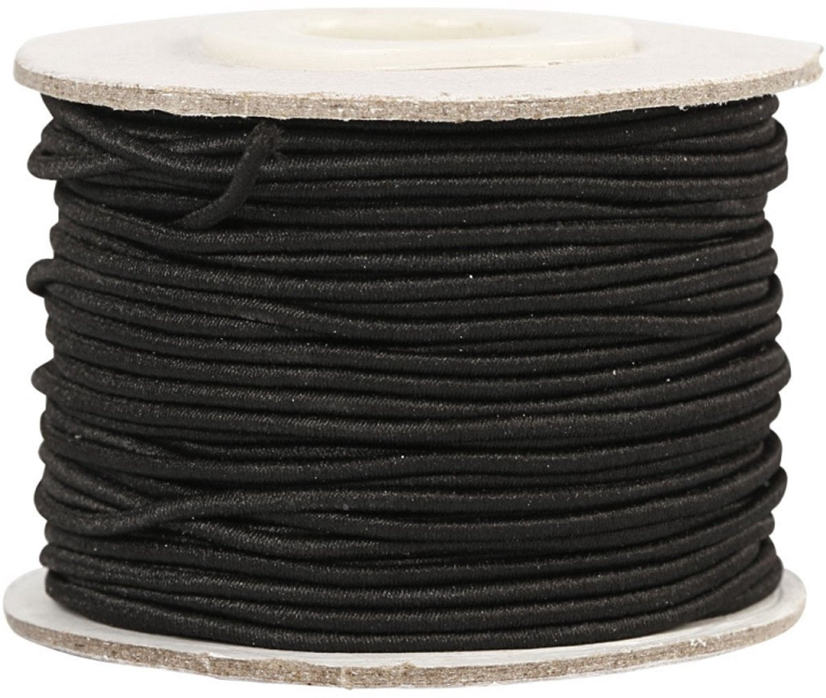Elastische Dicke 1mm schwarz, 25m