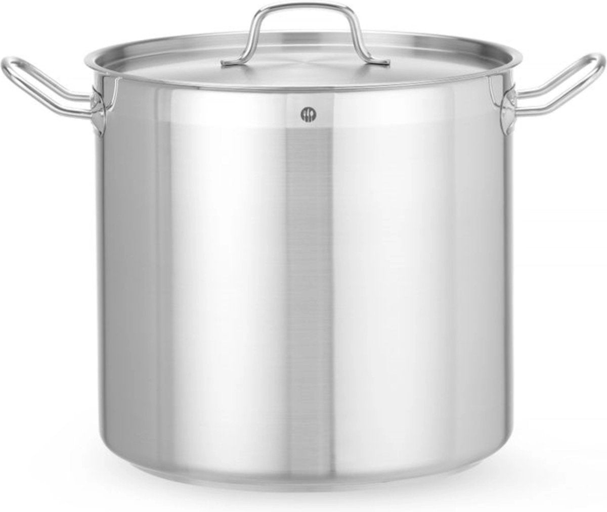 Hendi hoher Kochtopf – 24 l – mit Deckel – induktionsgeeignet – Kalthaltegriffe