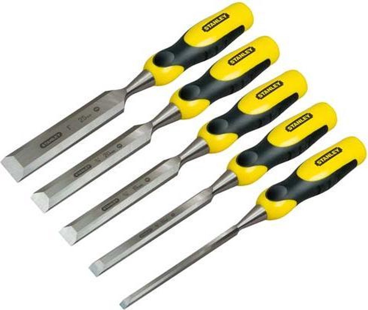 Stanley Meißelset Dynagrip 5-tlg. (6.10.15.20.25mm)