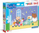 Clementoni - Puzzle 104 Teile Maxi Peppa Pig, Kinderpuzzle, 6-8 Jahre, 23735