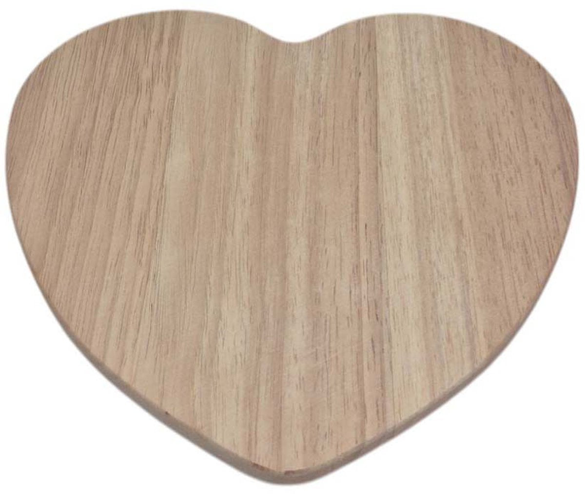 Playwood Brotbrett aus Holz in Herzform
