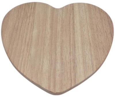 Playwood Brotbrett aus Holz in Herzform