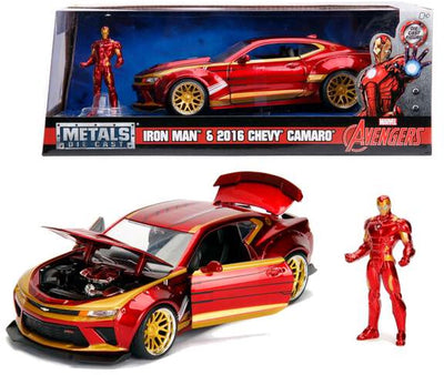Jada Toys Jada Marvel Ironman 2016 Chevy Camaro SS 1:24