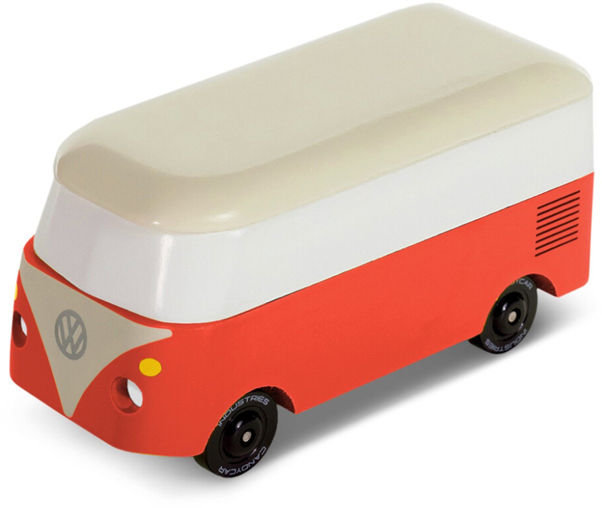 Candylab Spielzeugauto – VW Bus T2 rot – Candycar World.