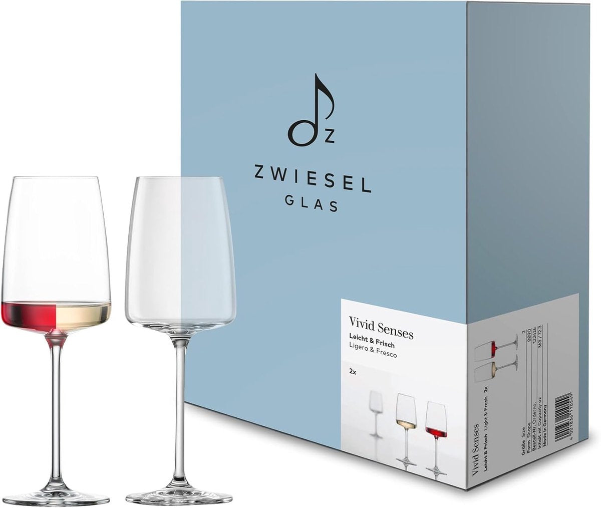 Zwiesel Glas Vivid Senses Weinglas leicht frisch 2 - 0,363 ltr - 2er Set