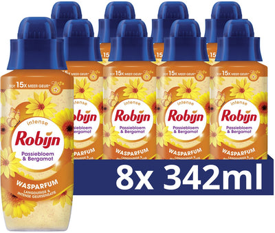 Intensives Waschparfüm Ruby – Passionsblume Bergamotte – 8 Flaschen x 342 ml