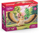 Schleich Bayala – Elfe auf glitzernder Eule – Spielfigur – Kinderspielzeug für Jungen und Mädchen – 5 bis 12 Jahre – 70789