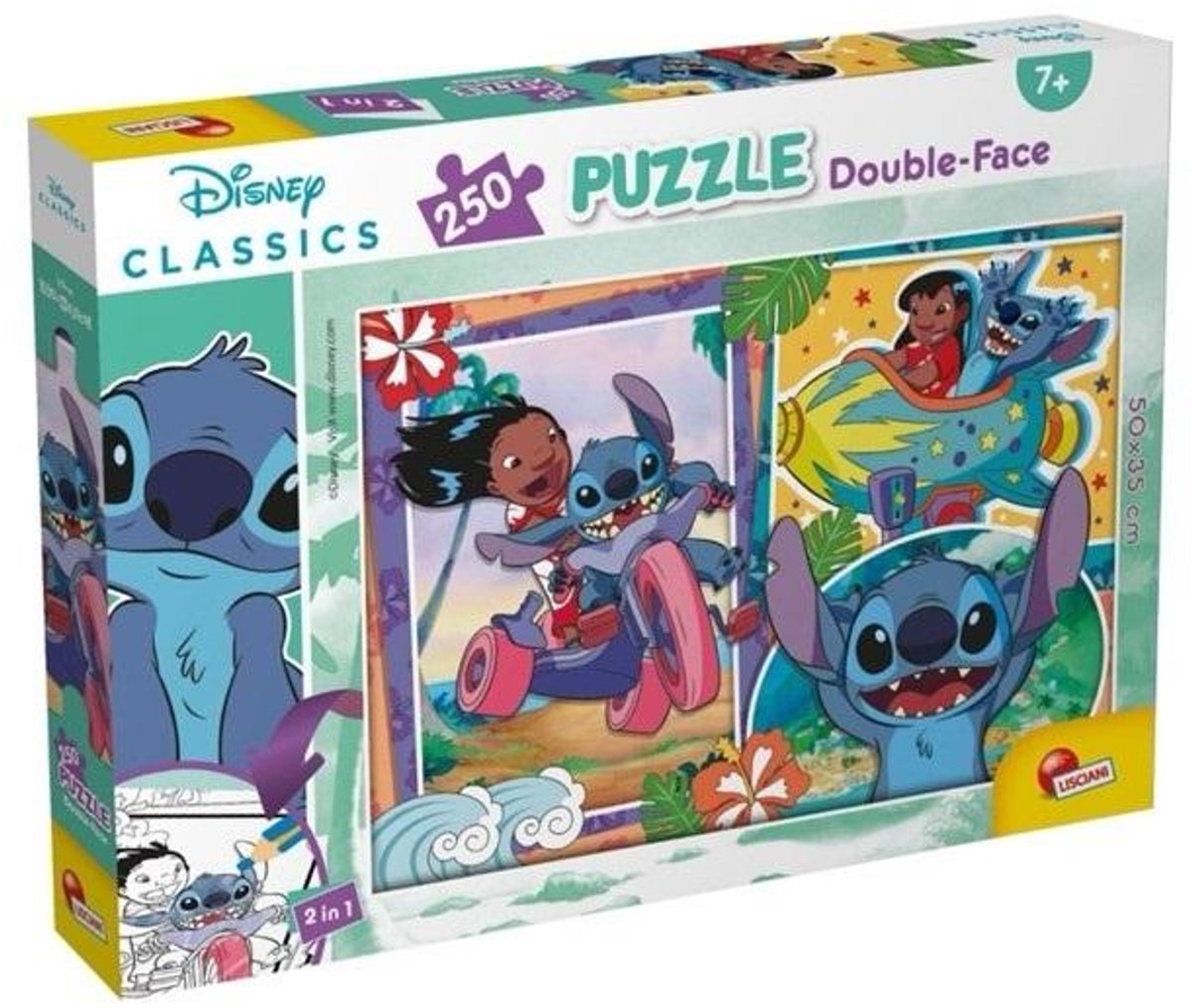 Lisciani Disney Puzzle DF M-Plus 250 Lilo Stitch
