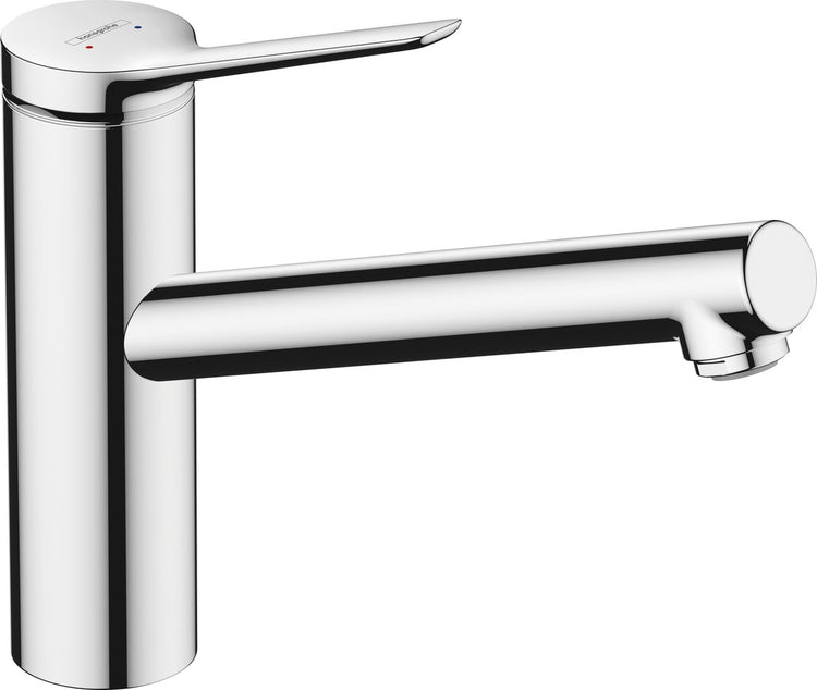 Hansgrohe Zesis M33 – Küchenmischbatterie – Einhebelbedienung – Größe 150 mm – 1 Strahlfunktion – Chrom